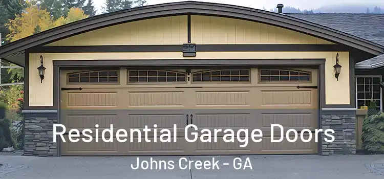  Residential Garage Doors Johns Creek - GA